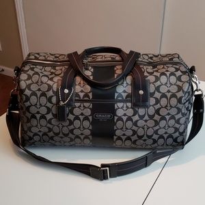 Authentic Coach Signature Duffle Bag - Travel
